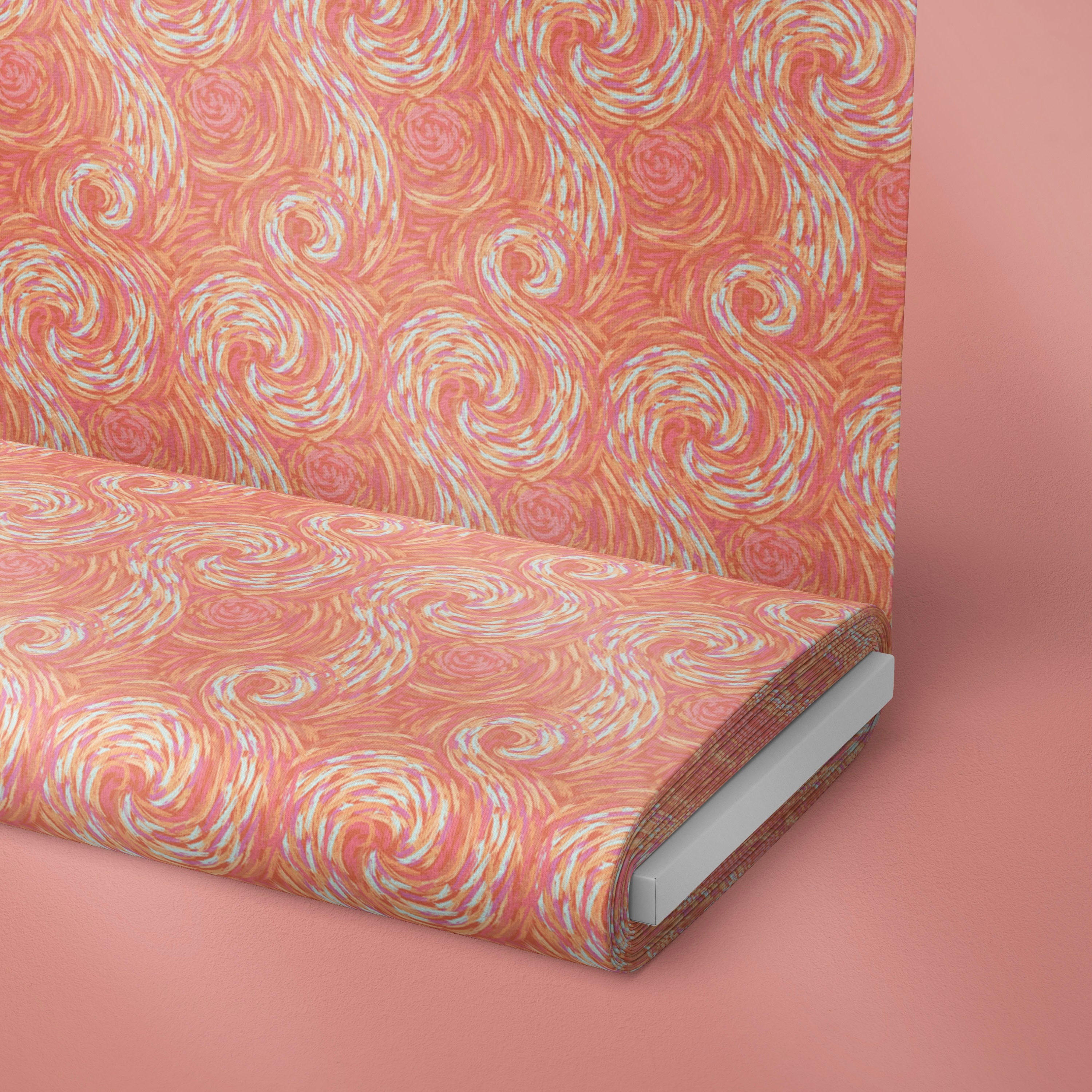 Coral Cotton Candy Sky