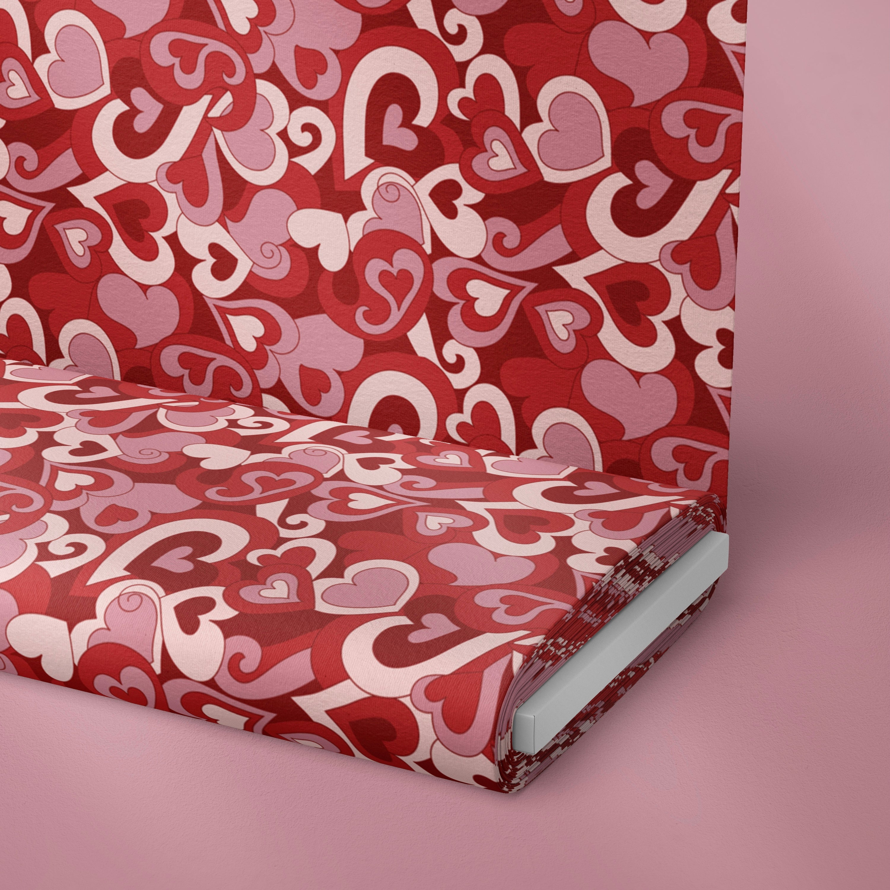 Heart on my sleeve Red