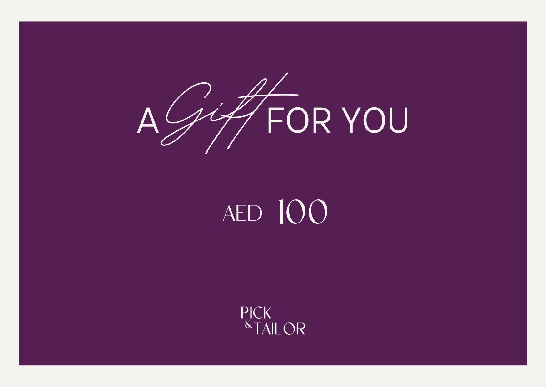 Pick and Tailor Gift Card